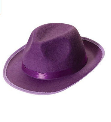 Forum Novelties Men's Deluxe Adult Fedora Hat
